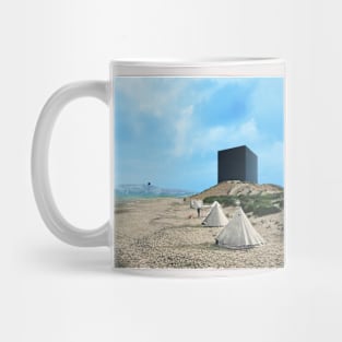 Between Time - Surreal/Collage Art Mug